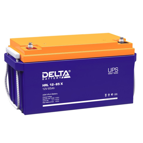 Аккумулятор Delta HRL 12-65 X