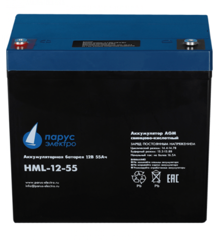 Аккумулятор Парус электро HML-12-55