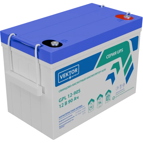 Аккумулятор Vektor Energy GPL 12-90