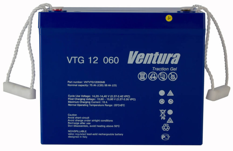 Тяговый аккумулятор Ventura True Gel 12 060 М6