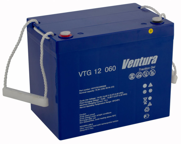 Тяговый аккумулятор Ventura True Gel 12 060 М6