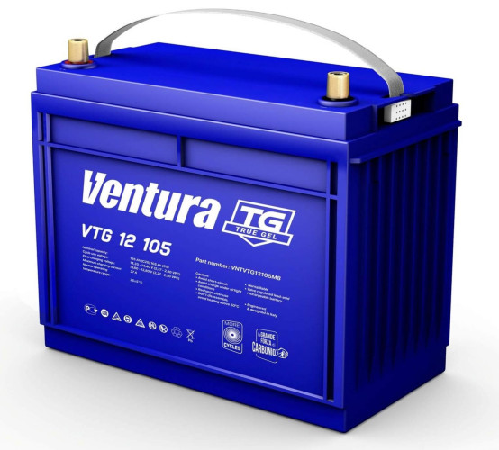Тяговый аккумулятор Ventura True Gel 12105 М8