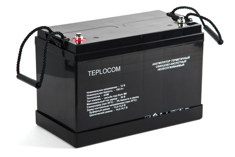 Аккумулятор Teplocom 100Ач