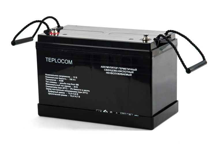 Аккумулятор Teplocom 100Ач