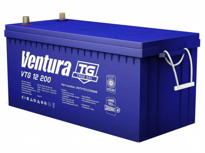 Тяговый аккумулятор Ventura True Gel 12200 М8