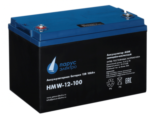 Аккумулятор Парус электро HMW-12-100