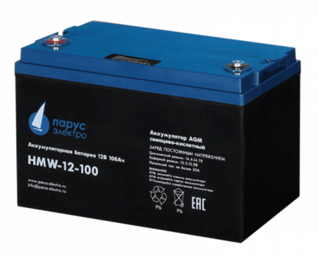 Аккумулятор Парус электро HMW-12-100