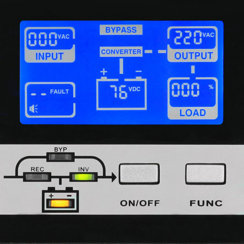 ИБП HIDEN EXPERT UDC92010S-RT (With PDU), встроенные акб в корпусе (9А/ч х 16шт),10 kVA/10 kW (PF=1), ЗУ 10А