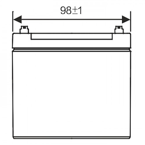 Аккумулятор WBR HR1251W F2