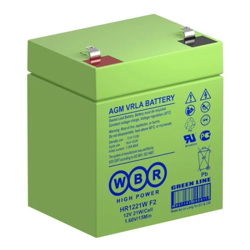 Аккумулятор WBR HR 1221W (12V / 5Ah)