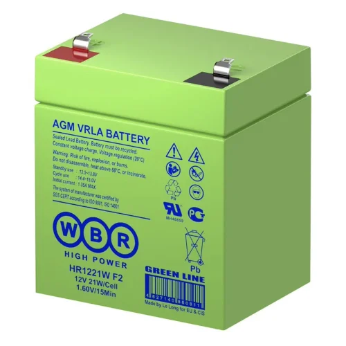 Аккумулятор WBR HR 1221W (12V / 5Ah)