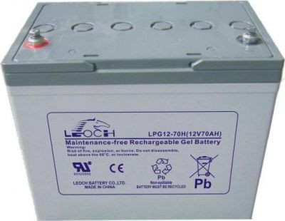 Аккумулятор Leoch LPG 12-70H