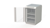 Шкаф Микроарт 18 U, шириной 600, 2 полки