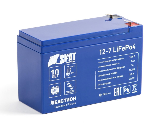 Аккумулятор Skat i-Battery 12-7