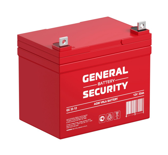 Аккумулятор General Security GS 33-12