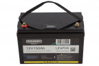 Литиевый тяговый аккумулятор Gelbert LiFePO4 (12V/150Ah/150А/1,800Wh) Bluetooth