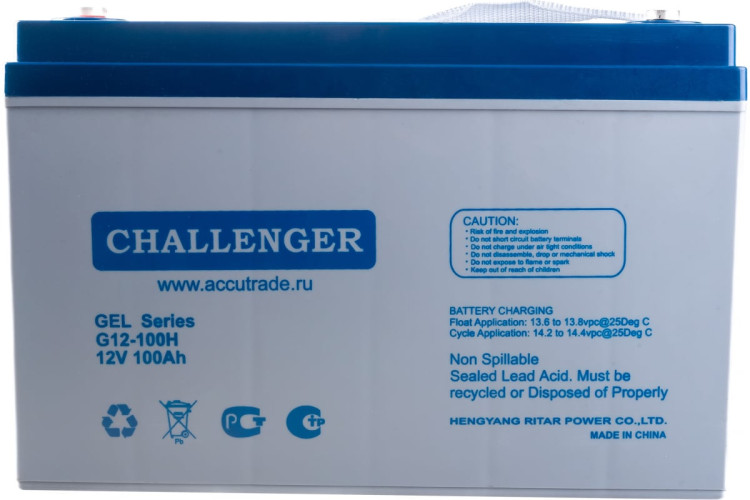 Аккумулятор Challenger G12-100H (12V / 100Ah)