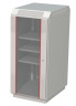 Шкаф Микроарт 27 U, шириной 600, 3 полки, DIN рейка