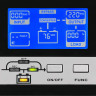 ИБП HIDEN EXPERT UDC9203S-RT, встроенные акб в корпусе (9А/ч х 8шт),3 kVA/2,7 kW (PF=0,9)