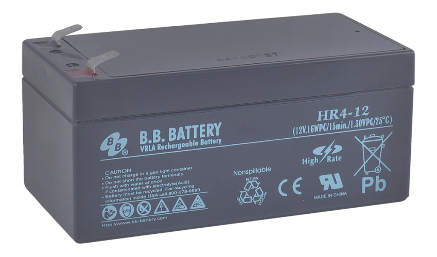 Аккумулятор BB Battery HR 4-12
