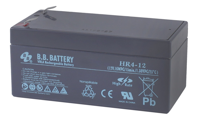 Аккумулятор BB Battery HR 4-12