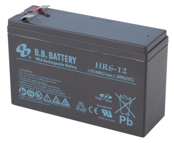 Аккумулятор BB Battery HR 6-12