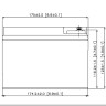 Аккумулятор CSB GPL 12260