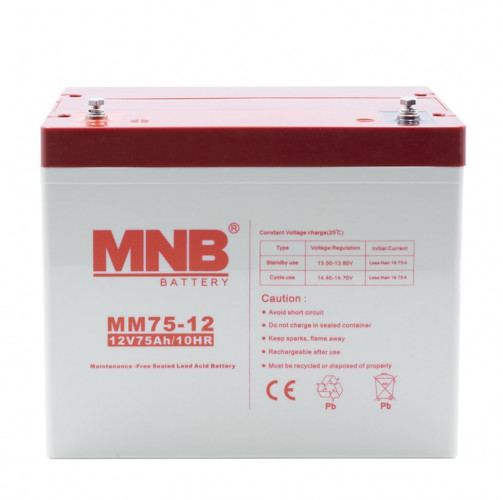Аккумулятор MNB MM 75-12