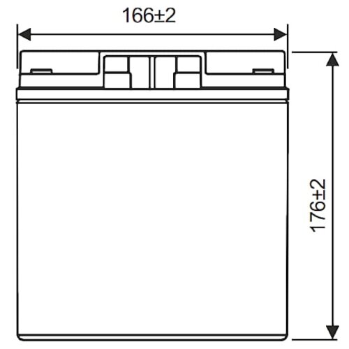 Аккумулятор WBR GPL12280H