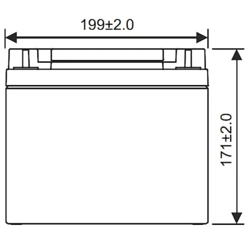 Аккумулятор WBR GPL12400