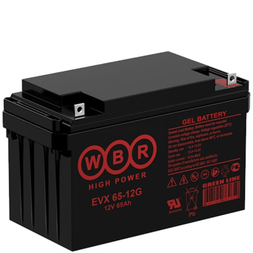 Тяговый аккумулятор WBR EVX 65-12G
