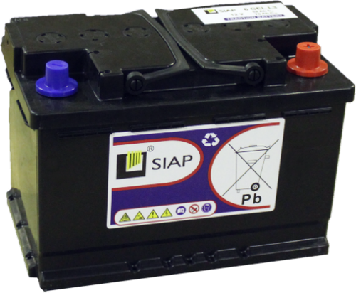 Тяговый аккумулятор SIAP 6 GEL L3 (12V / 52Ah)
