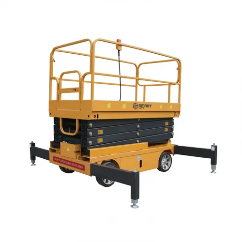 Подъемник ножничный несамоходный SJY-0.5-11 (AC&DC; 500 кг; 11 м)  SMARTLIFT