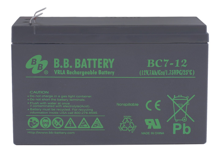 Аккумулятор BB Battery BC 7.2-12