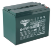 Тяговый аккумулятор RuTrike 6-EVF-52 (12V52A/H C3)