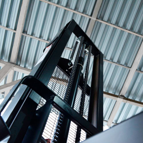 Самоходный штабелер OXLIFT AX12 2500 мм 1200 кг
