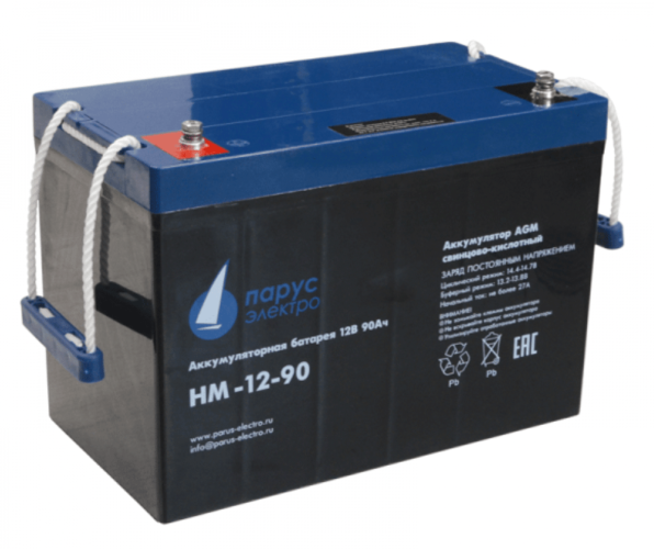 Аккумулятор Парус электро HM-12-90