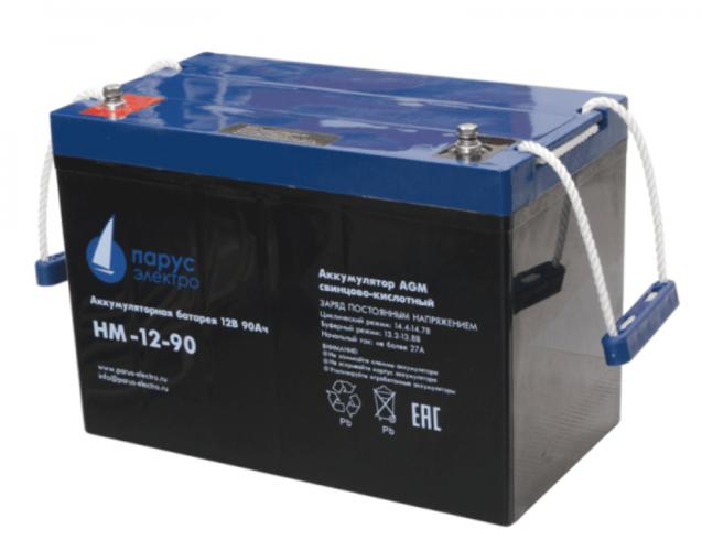 Аккумулятор Парус электро HM-12-90