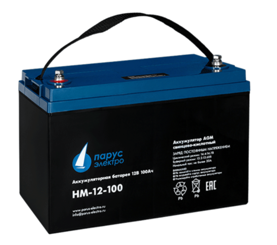Аккумулятор Парус электро HM-12-100