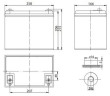 Аккумулятор Delta DTM 1275 L