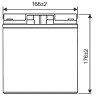 Аккумулятор WBR HRL12110W