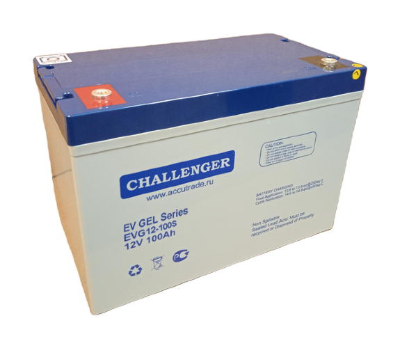 Тяговый аккумулятор Challenger EVG12-100S (12V / 88Ah)