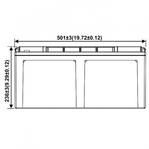 Аккумулятор WBR GPL122500