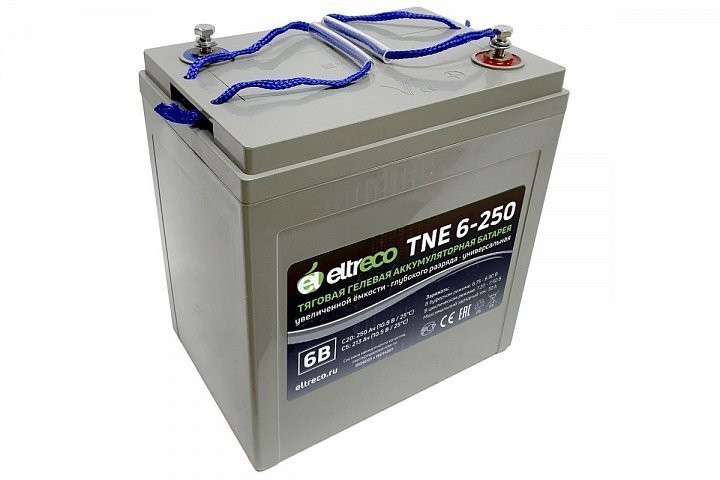 Тяговый аккумулятор Eltreco TNE6-250