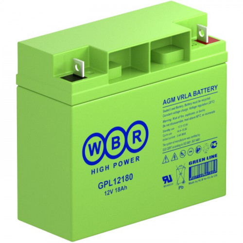 Аккумулятор WBR GPL12180