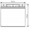 Аккумулятор WBR GPL12170