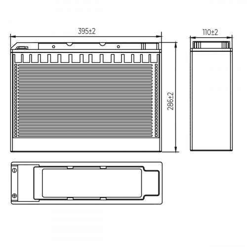 Аккумулятор MNB MR 105-12FT