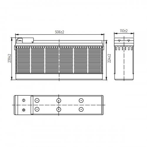 Аккумулятор MNB MR 105-12FTL