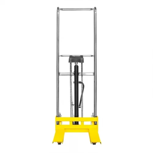 Штабелер гидравлический PJ4150 (400 кг; 1,5 м; с вилами и площадкой) SMARTLIFT