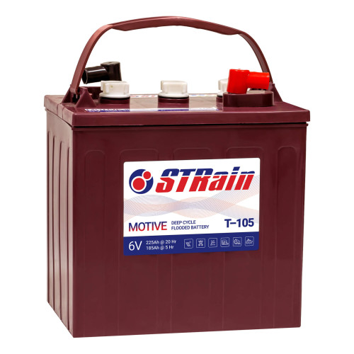 Тяговый аккумулятор STRain Motive T-105 (6V / 185Ah) 